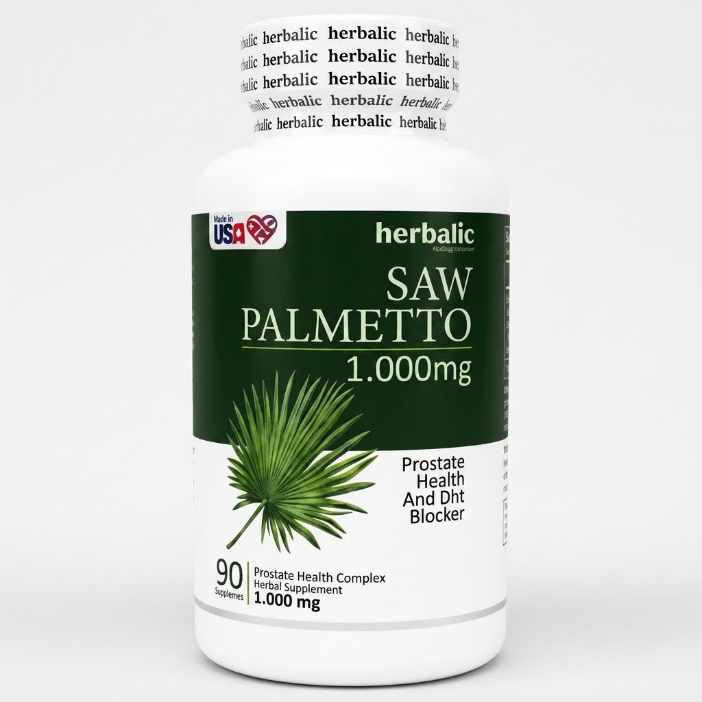 SAW PALMETTO 1.000 MG CAP 90 HERBALIC — SKU 000412