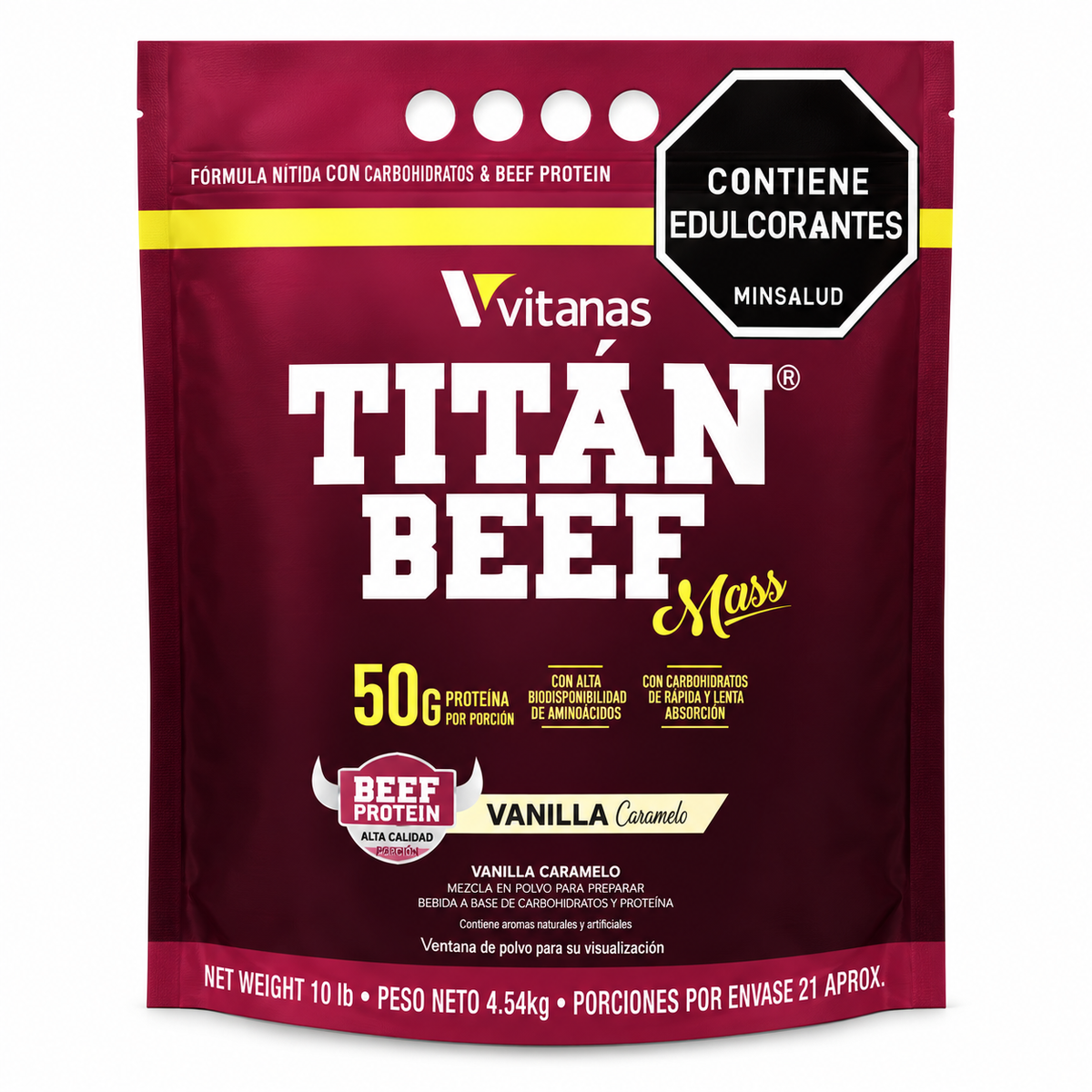 TITAN BEFF 10 LBS VITANAS — SKU 001316