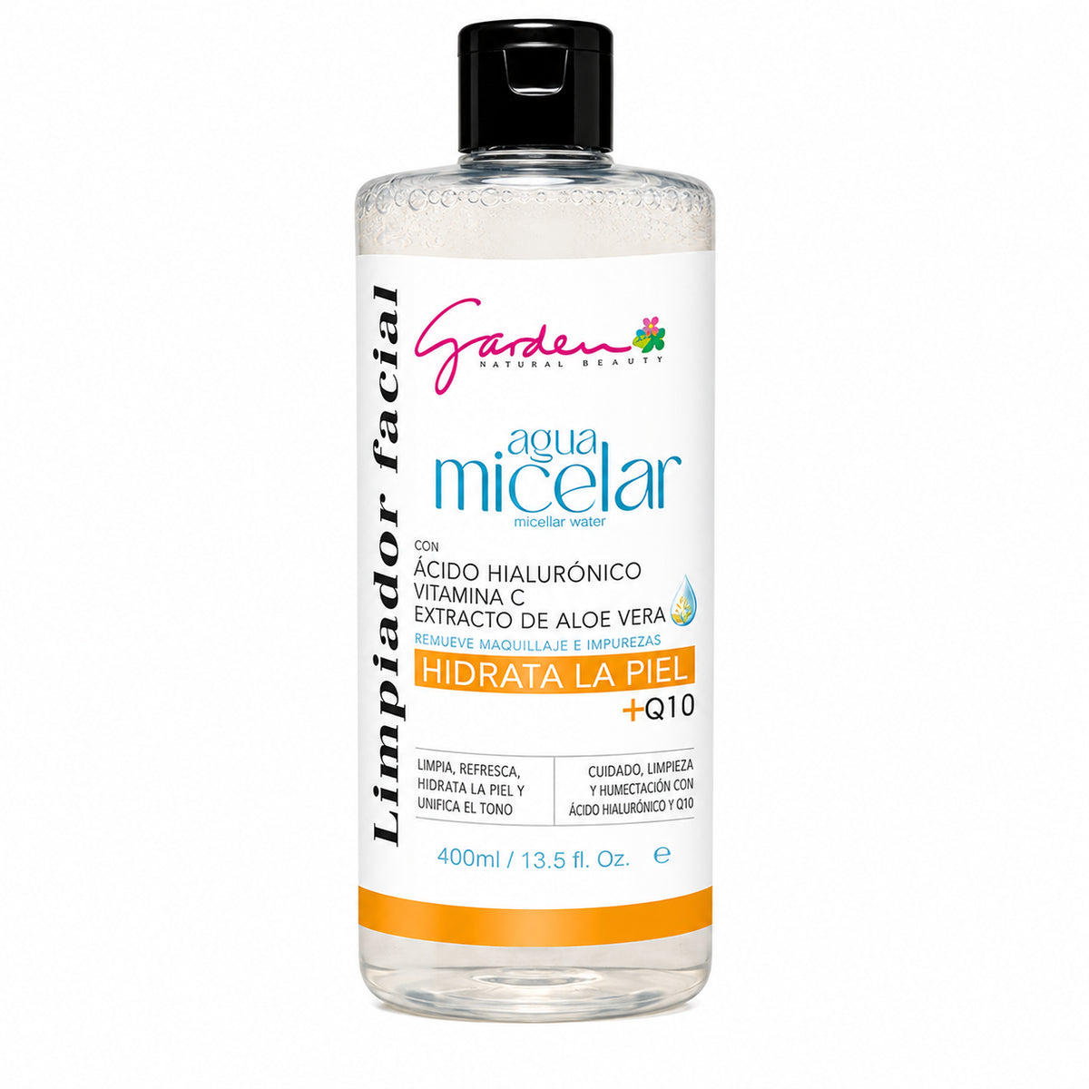 AGUA MICELAR X400 ML LIFE GARDEN. BOTANICA principal
