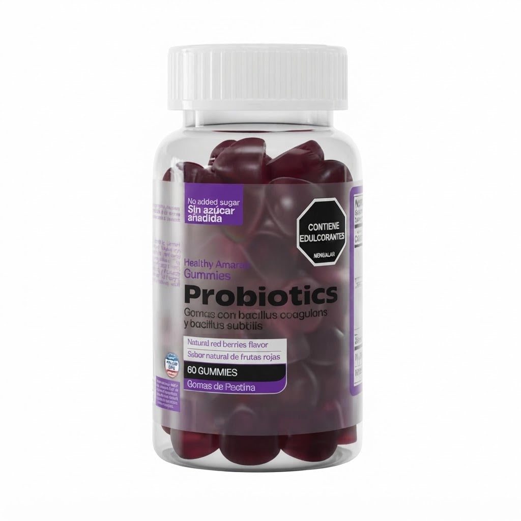 PREBIOTICOS X60 GUMMIES HEALTHY AMERICA — SKU 001695