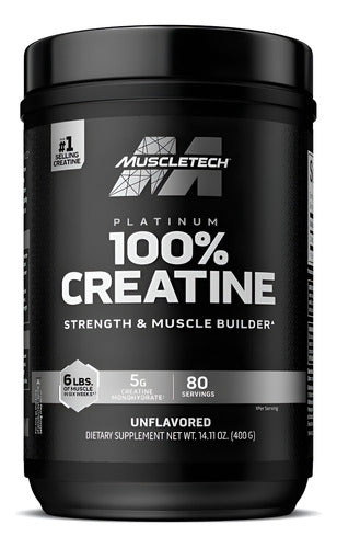 Creatina Monohidratada Muscletech Essential Series | Fuerza y Músculo – 400g