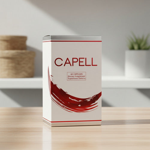 Capell Complex Healthy America | Cabello, Uñas y Piel Saludables – 60 Cápsulas