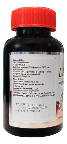 L-Arginina HCL Fito Medics | Circulación, Corazón y Rendimiento – 100 Cápsulas