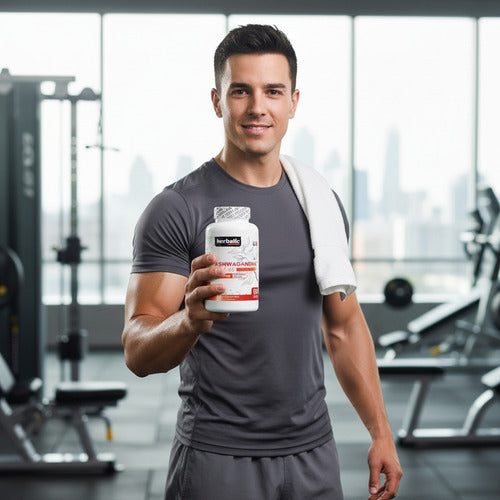 Ashwagandha KSM-66 1200mg Herbalic | Estrés, Ansiedad y Rendimiento – 60 Cápsulas