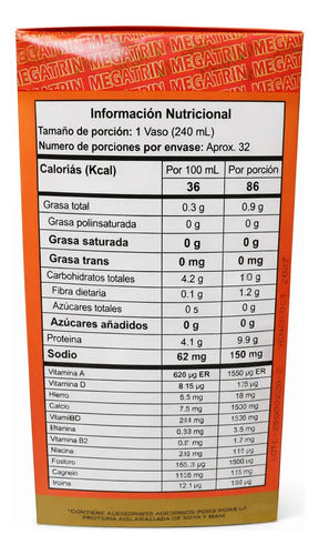 Megatrin Proteína de Soya Vainilla | Masa Muscular y Nutrición – 1000g