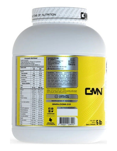 Super Mega Gainer GMN 5 Lbs Vainilla | Masa Muscular y Ganancia de Peso