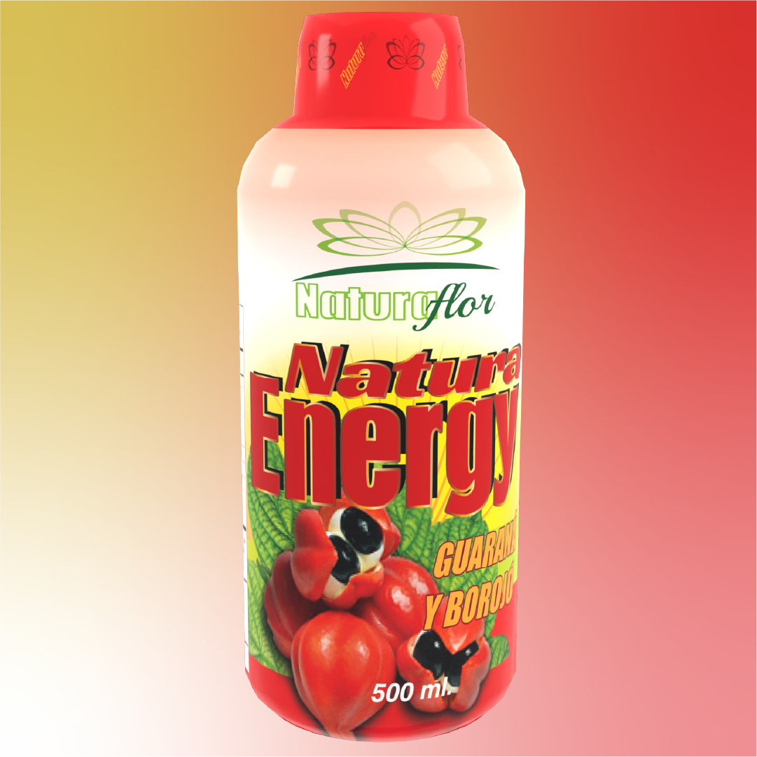 NATURA ENERGY JARABE X 500 ML NATURA FLOR · Imagen original de proveedor