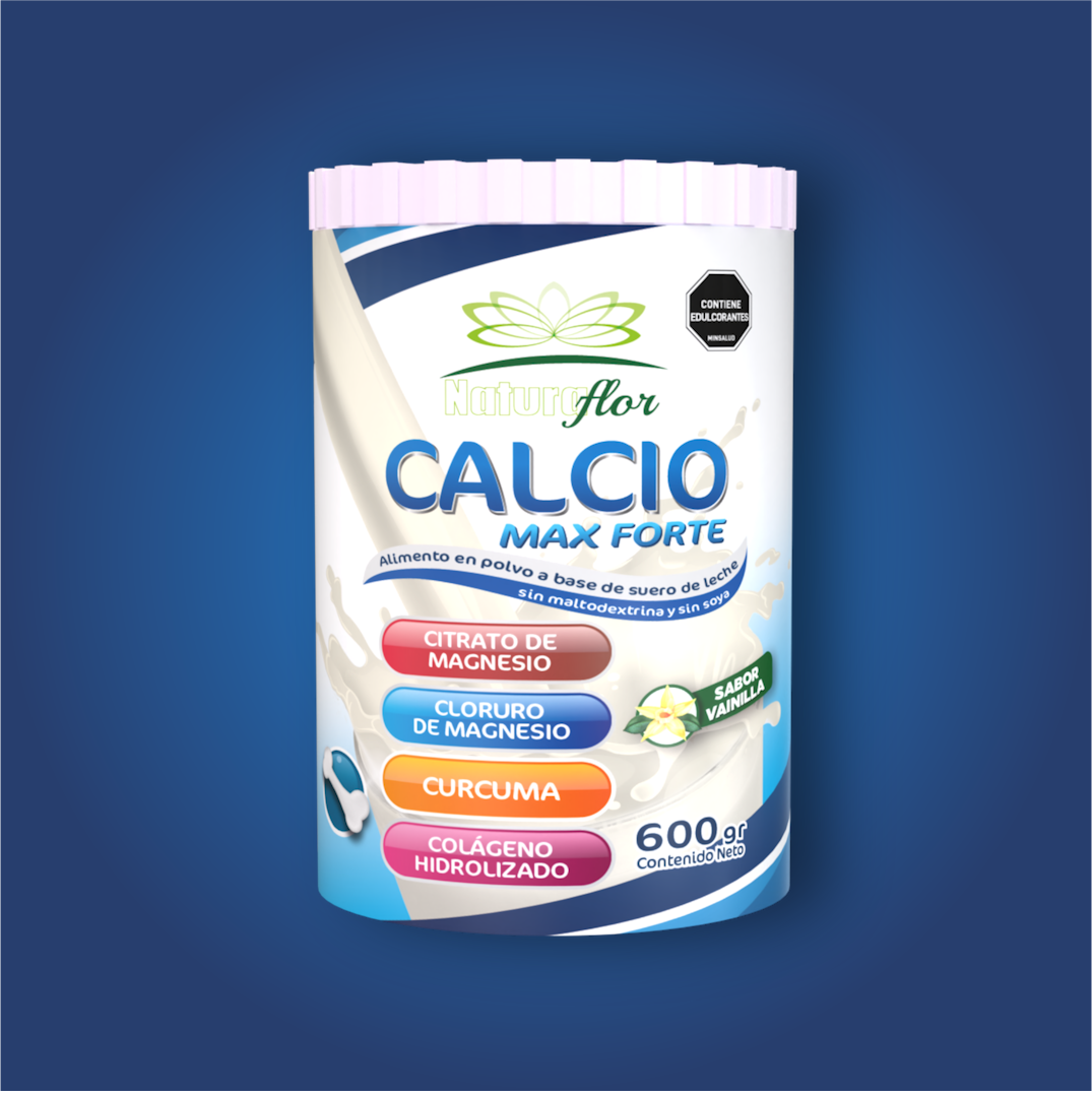 CALCIOMAX FORTE 600GR NATURA FLOR · Imagen original de proveedor