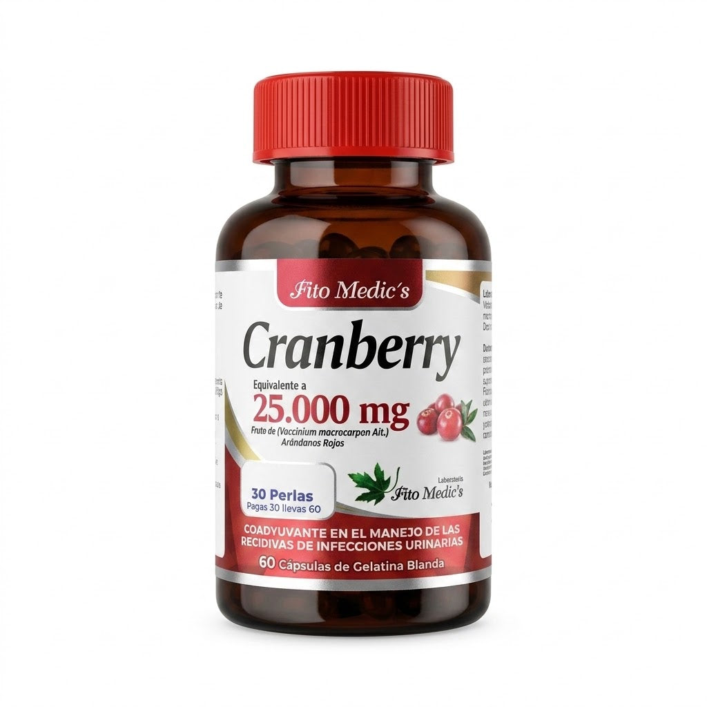 CRANBERRY CAPSULAS X60 FITO MEDICS — SKU 000037