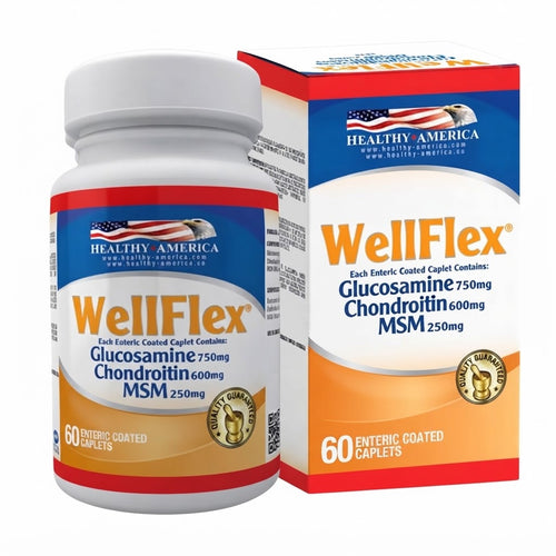 WELL FLEX X60 CAP HEALTHY AMERICA — SKU 001002