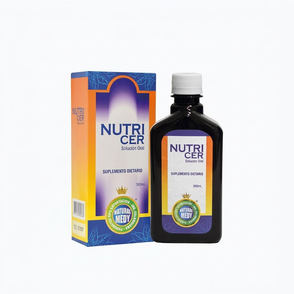 NUTRICER JARABE X360ML NATURAL MEDY — SKU 000126