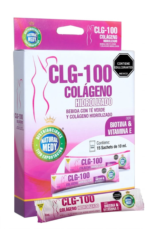 CLG-100 COLAGENO CAJA X15 SACHETS NATURAL MEDY — SKU 000134