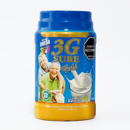 3 G SURE POLVO X800 GR NATURAL MEDY — SKU 000144
