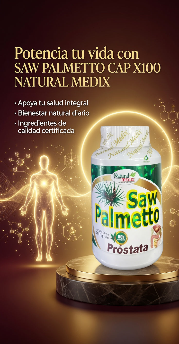 SAW PALMETTO CAP X100 NATURAL MEDIX ia_3