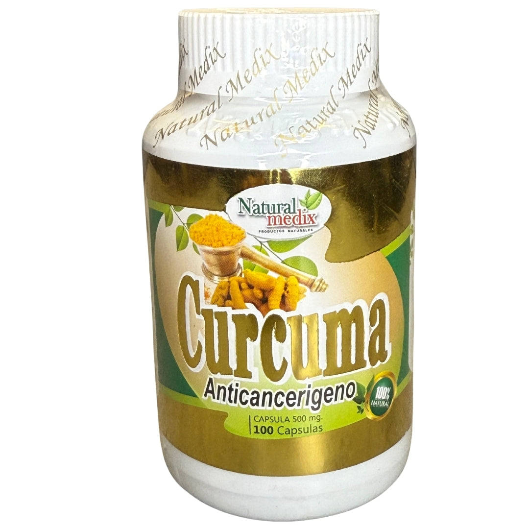 CURCUMA ANTICANCERIGENO X100 CAP NATURAL MEDIX principal