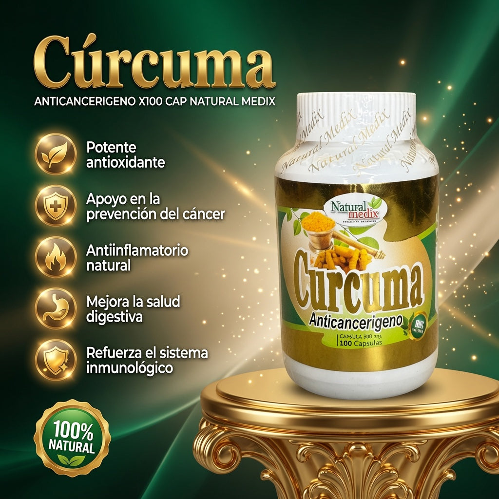 CURCUMA ANTICANCERIGENO X100 CAP NATURAL MEDIX ia_2