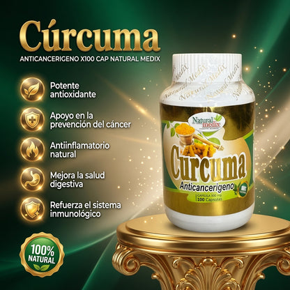 CURCUMA ANTICANCERIGENO X100 CAP NATURAL MEDIX ia_2