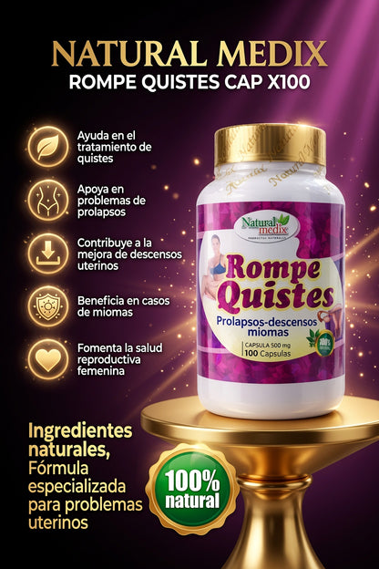 ROMPE QUISTES CAP  X100 NATURAL MEDIX ia_2