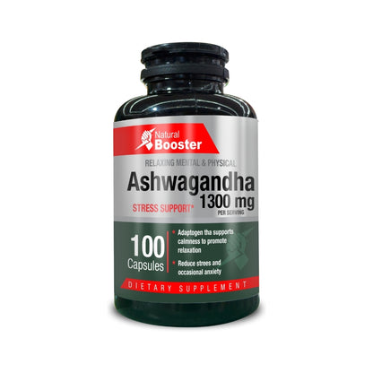 ASHWAGANDHA 1000MG X100 CAPS. NATURAL BOOSTER principal