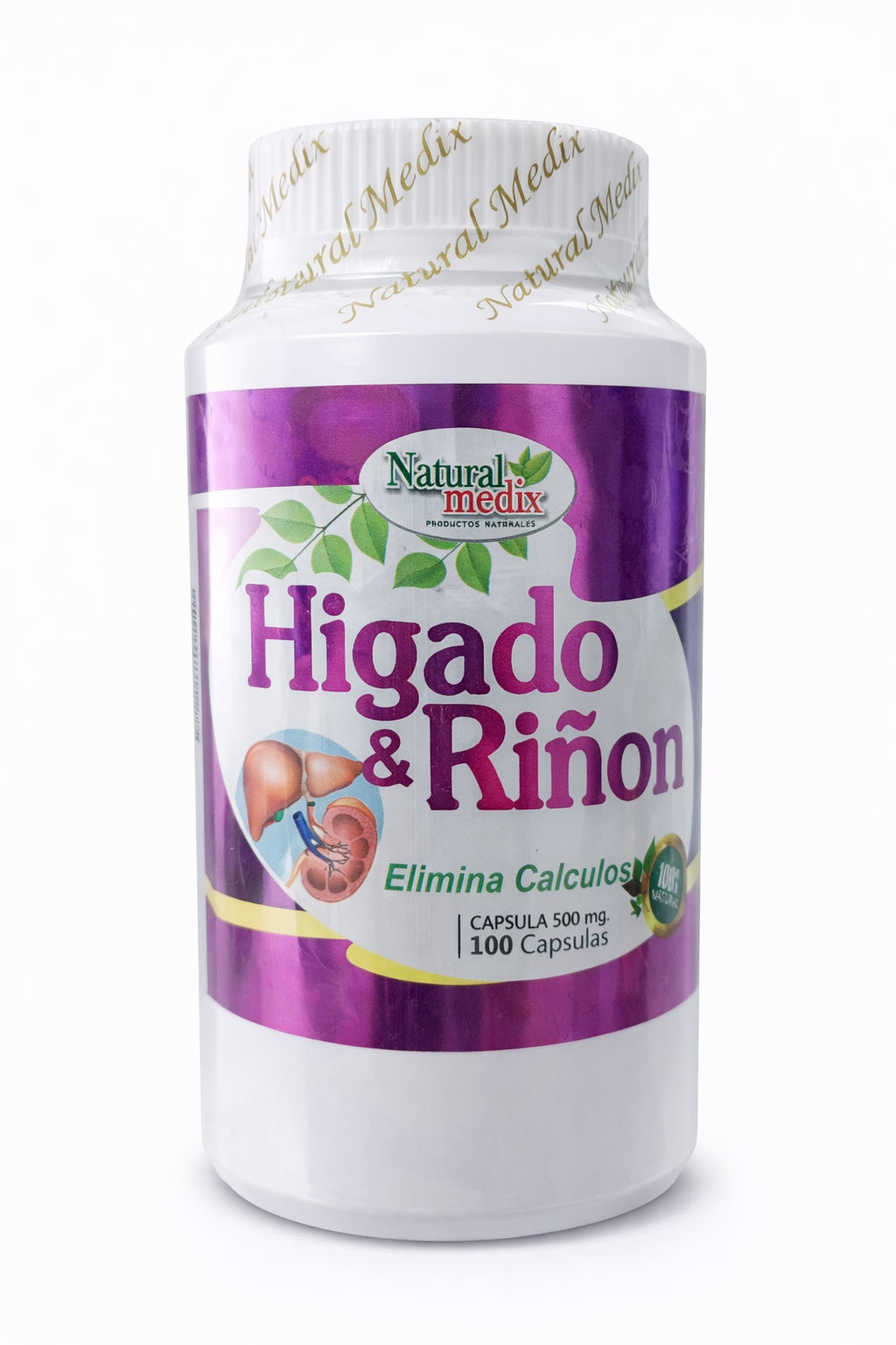 HIGADO GRASO CAP X100 NATURAL MEDIX principal