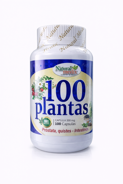 100 PLANTAS CAP 100 NATURAL MEDIX principal
