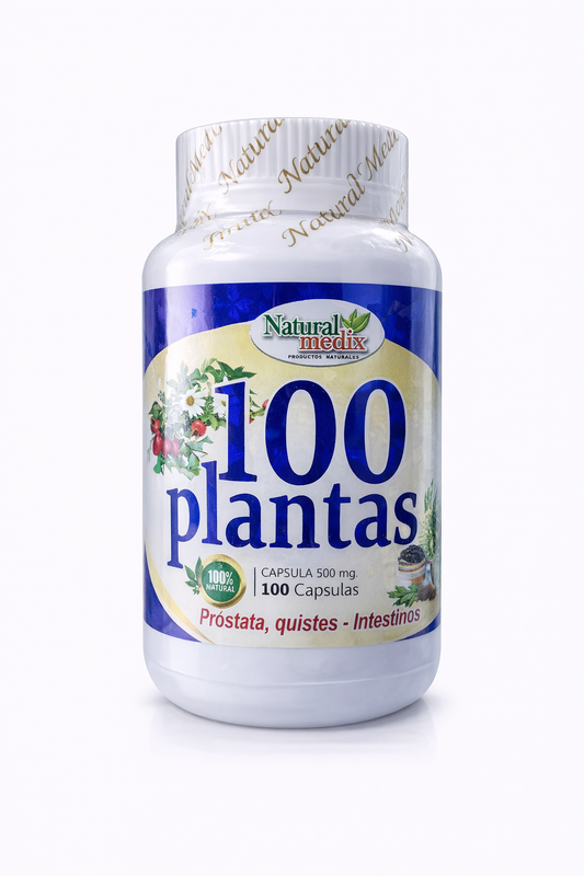 100 PLANTAS CAP 100 NATURAL MEDIX principal