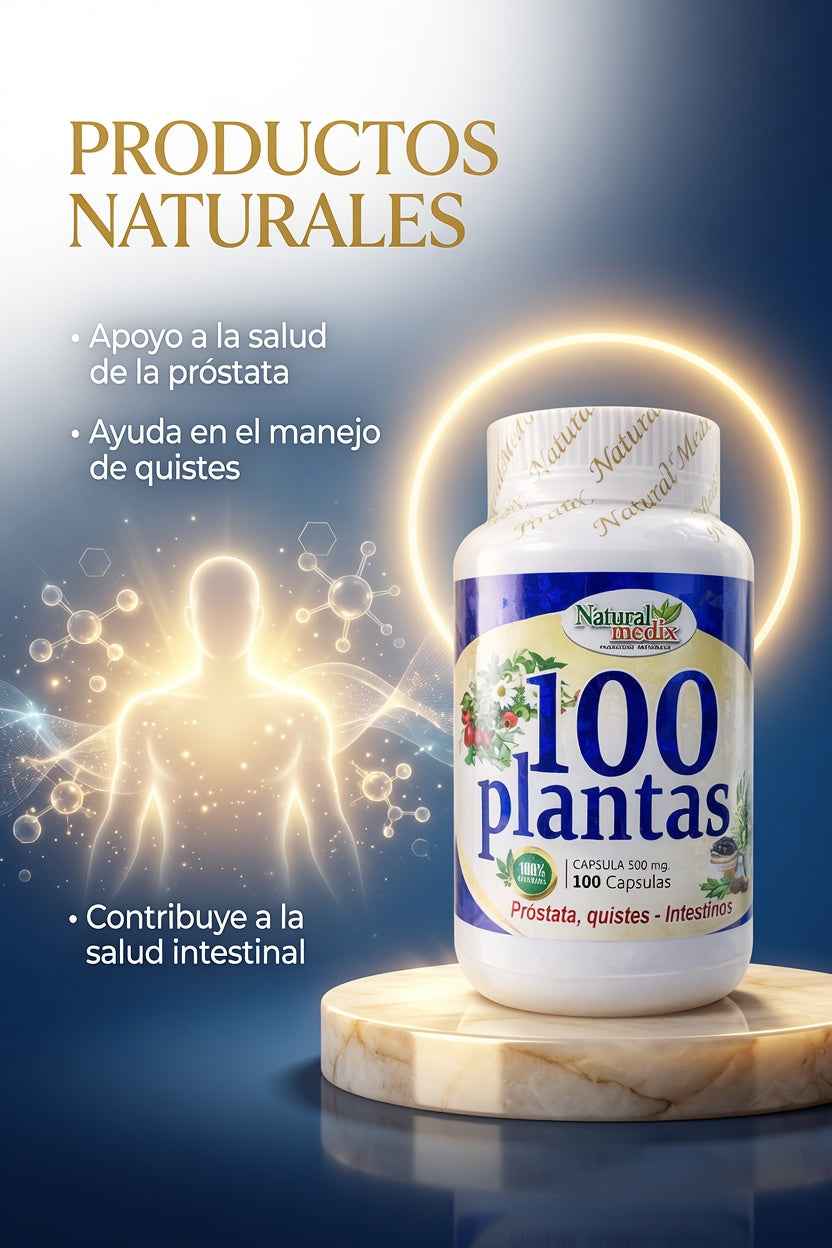 100 PLANTAS CAP 100 NATURAL MEDIX ia_3