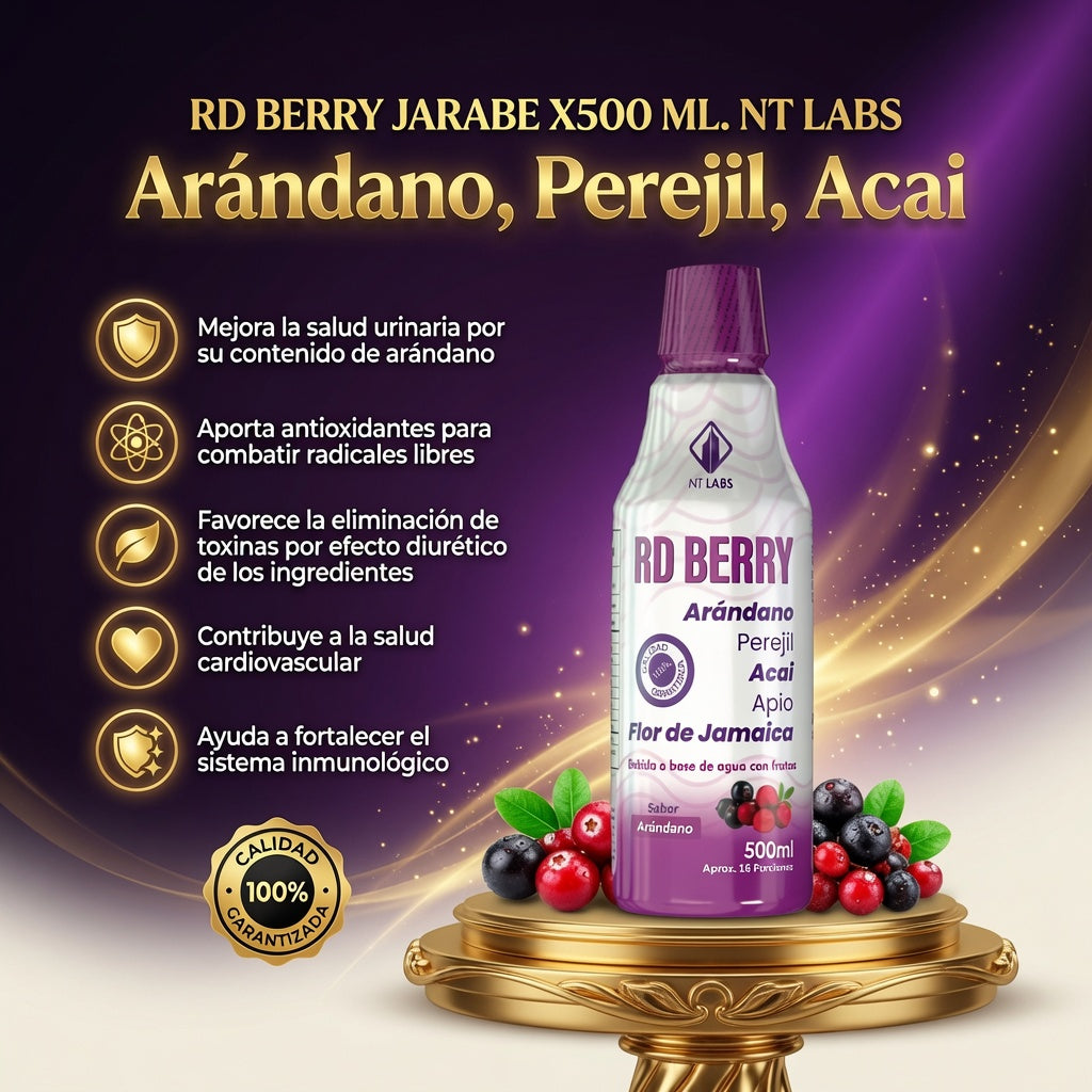 RD BERRY JARABE X500 ML. NT LABS ia_2