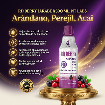 RD BERRY JARABE X500 ML. NT LABS ia_2