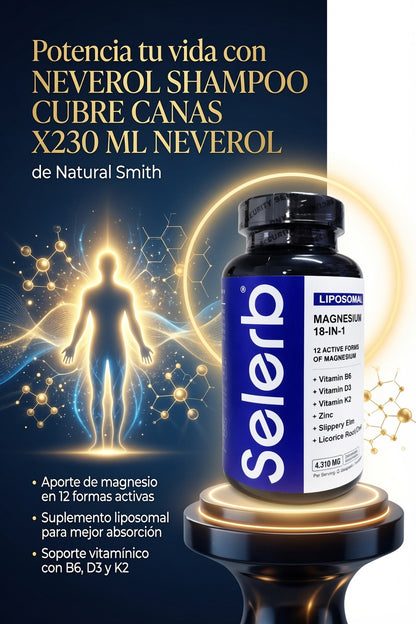 NEVEROL SHAMPOO  CUBRE CANAS X230 ML NEVEROL ia_3