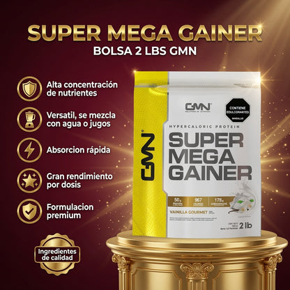 SUPER MEGA GAINER BOLSA 2 LBS GMN ia_2