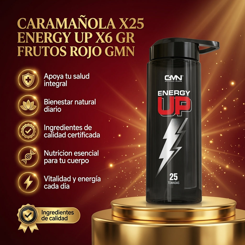 CARAMAÑOLA X25 ENERGY UP X6 GR FRUTOS ROJO GMN ia_2