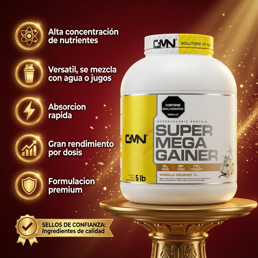 SUPER MEGA GAINER TARRO 5 LBS GMN ia_2