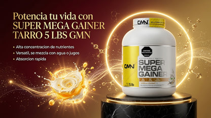 SUPER MEGA GAINER TARRO 5 LBS GMN ia_3