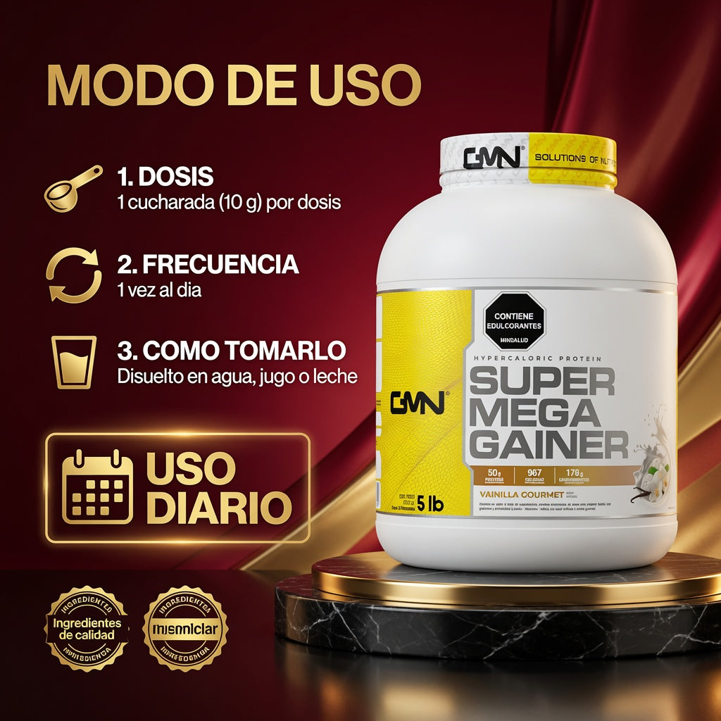 SUPER MEGA GAINER TARRO 5 LBS GMN ia_4
