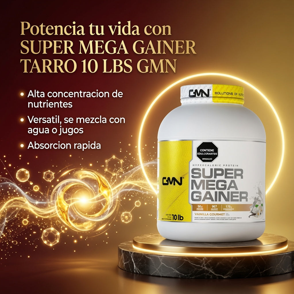 SUPER MEGA GAINER TARRO  10 LBS GMN ia_3