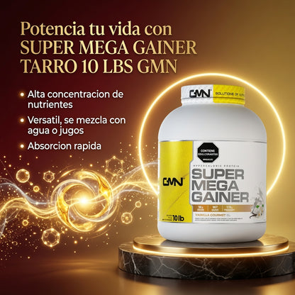 SUPER MEGA GAINER TARRO  10 LBS GMN ia_3