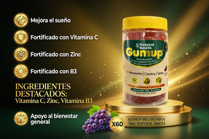 GUMUP MELATONINA X60. NATURAL SMITH ia_2