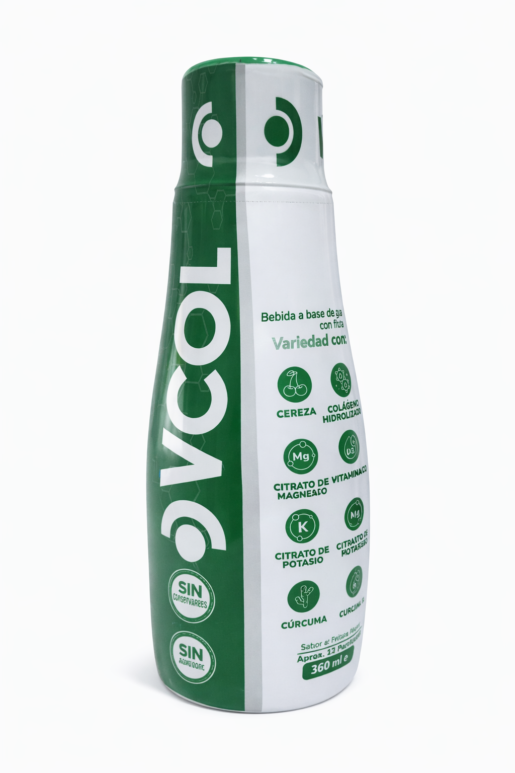 VCOL X300 ML JARABE GREENLAND principal