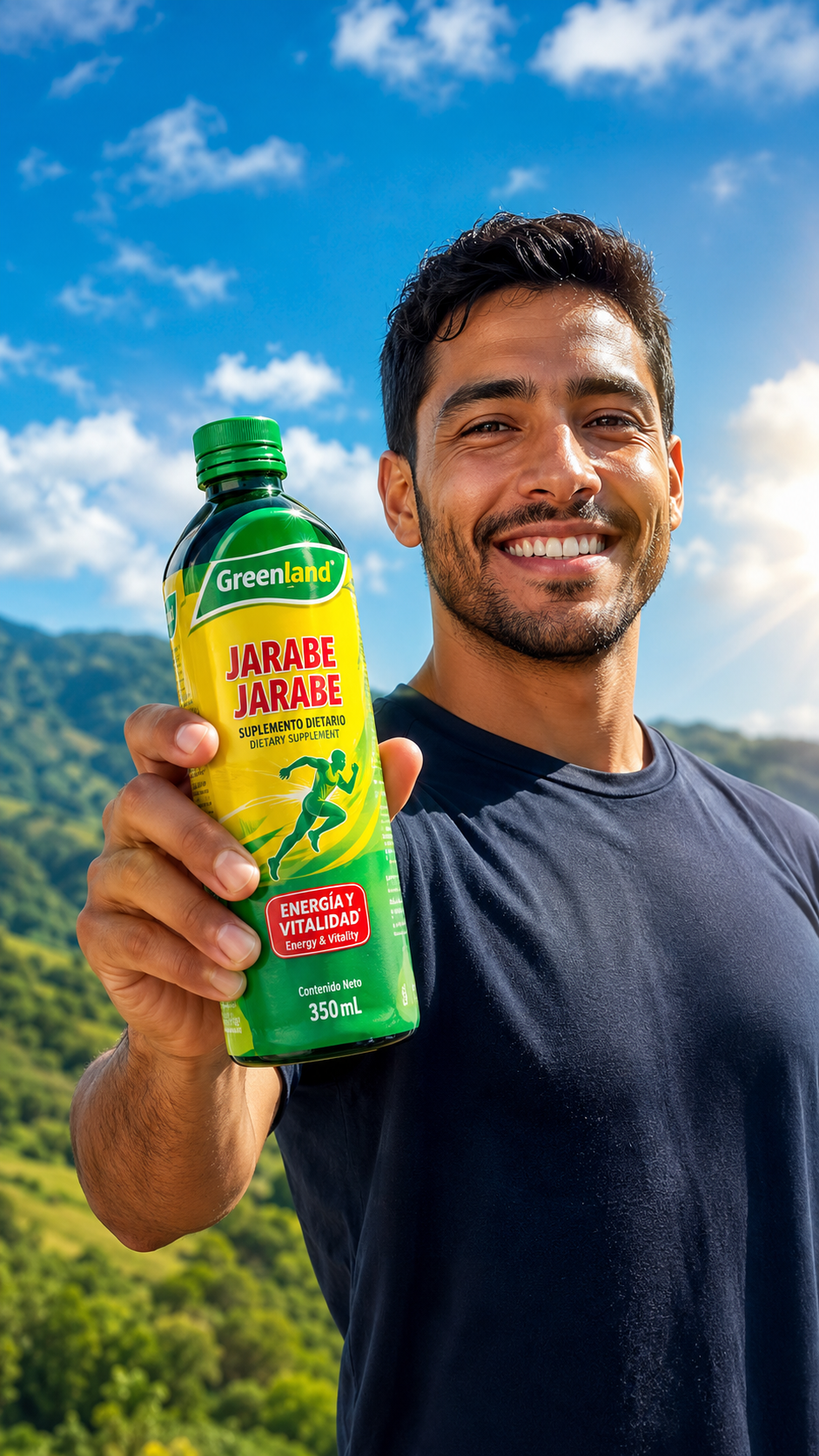 GREENCOLG JARABE X350 ML. GREENLAND ia_3