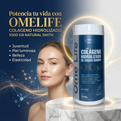 OMELIFE COLAGENO HIDROLIZADO X500 GR NATURAL SMITH ia_3