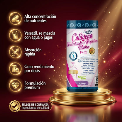 COLAGENO HIDROLIZADO TARRO X1000GR SAVIFAR ia_2