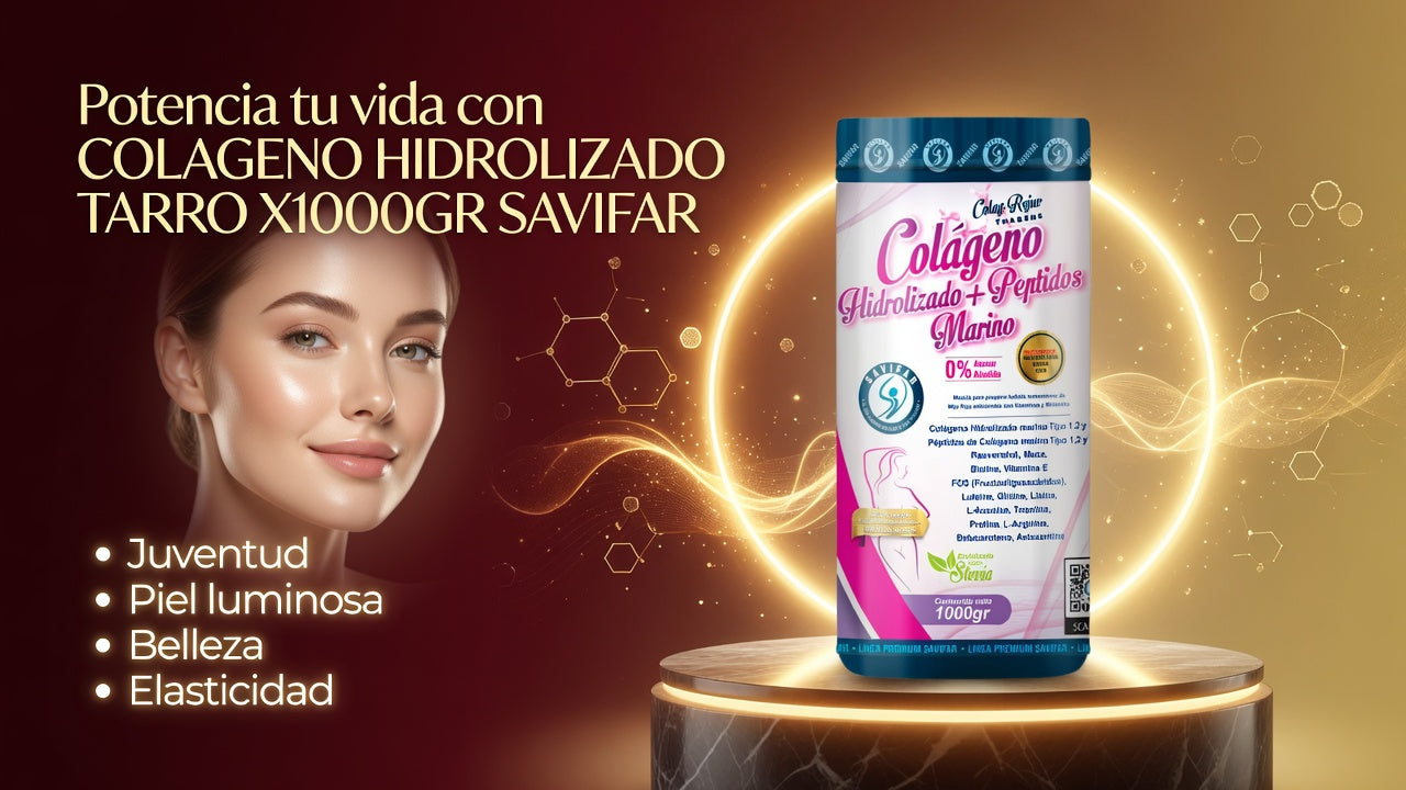 COLAGENO HIDROLIZADO TARRO X1000GR SAVIFAR ia_3