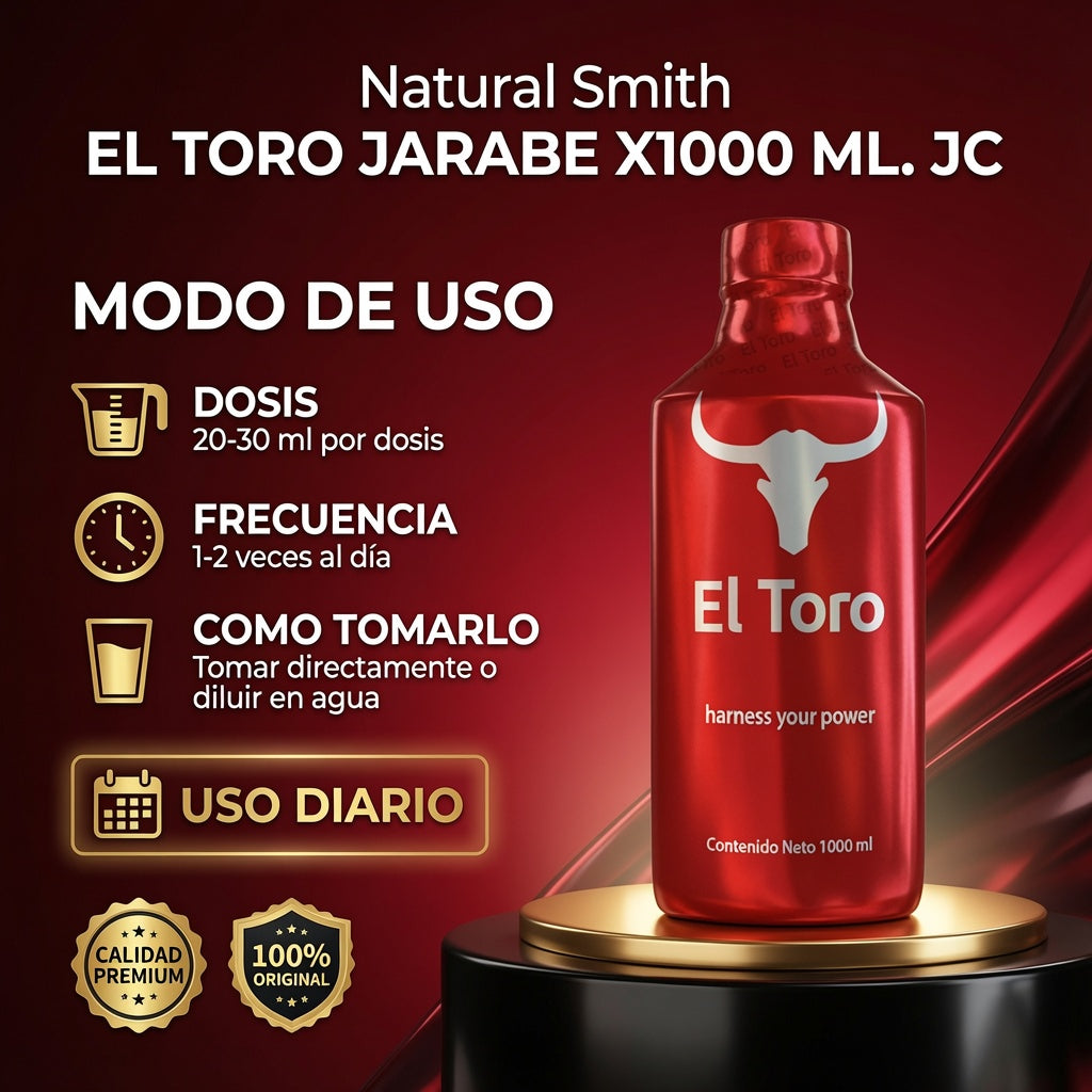EL TORO JARABE   X1000 ML. JC ia_4