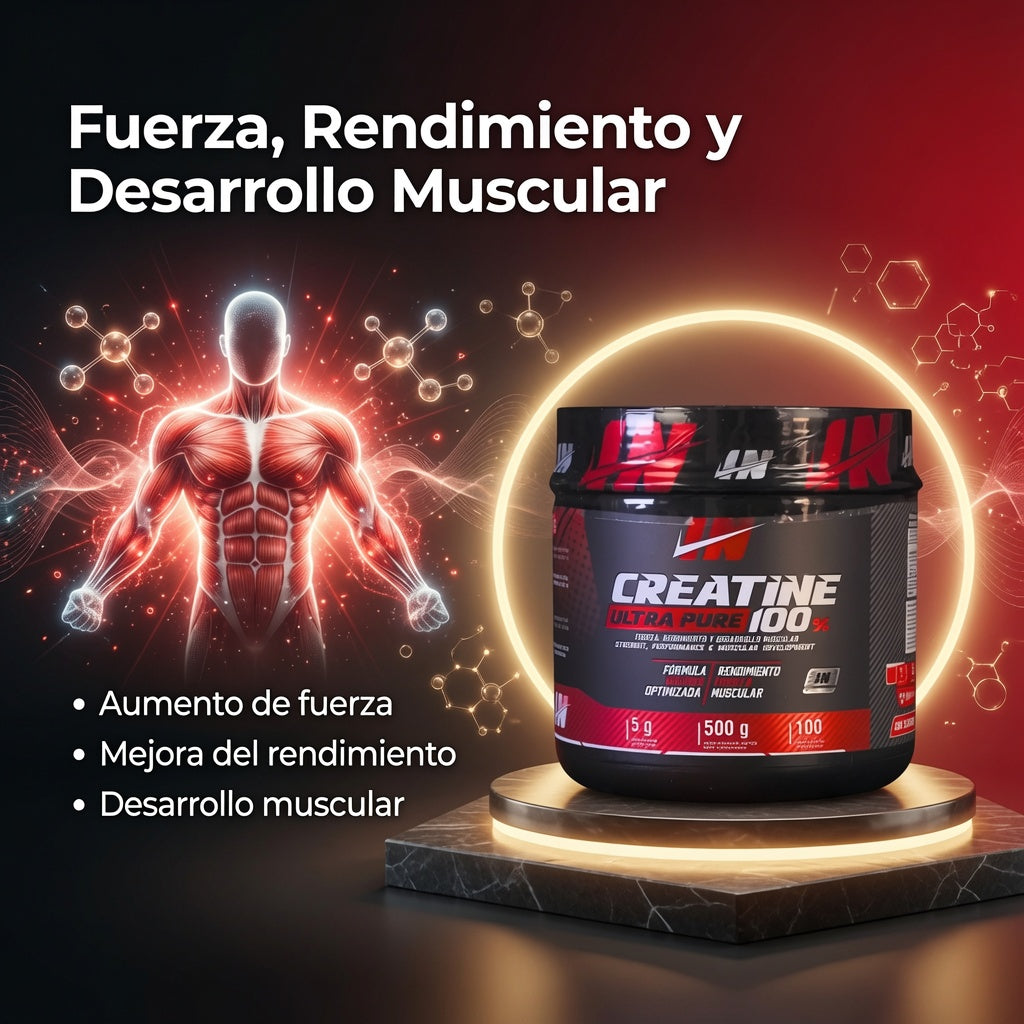 CREATINA ULTRA PURE  500GR. IRON ia_3