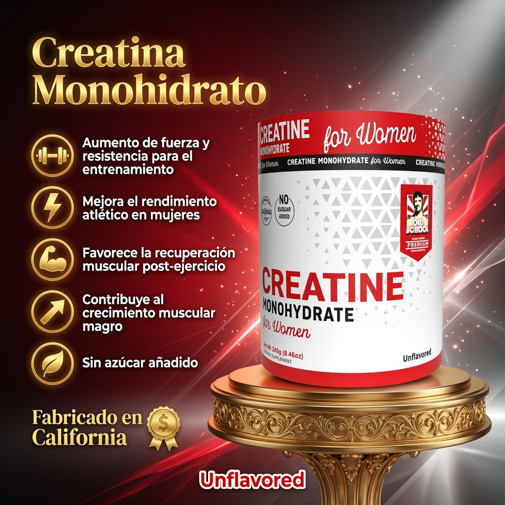 CREATINA FOR WOMEN X300 GR. OLD SCHOOL ia_2