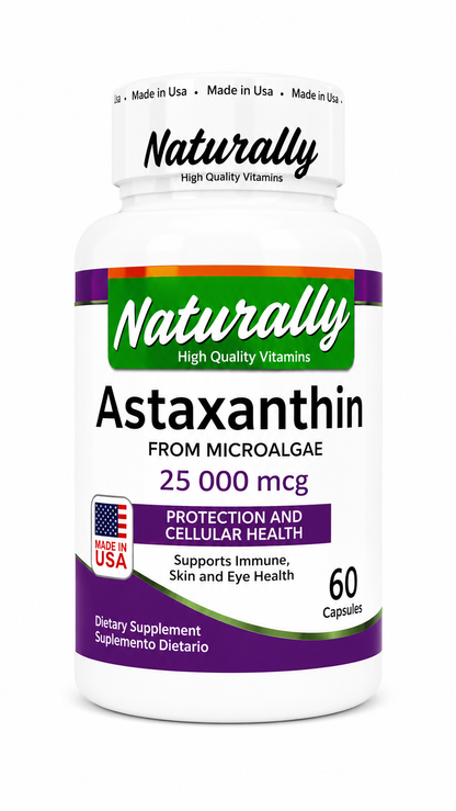 ASTAXANTINA 25 MG CAP X60 NATURALLY principal