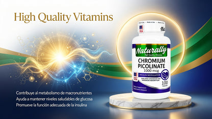 CHROMIUNM PICOLINATE 1000 MCG CAP X100 NATURALLY ia_3