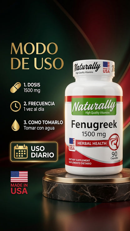 Fenugreek - Dosificación
