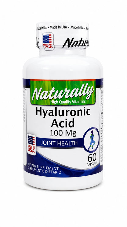 HYALORONIC ACID 100MG CAP X60 NATURALLY principal